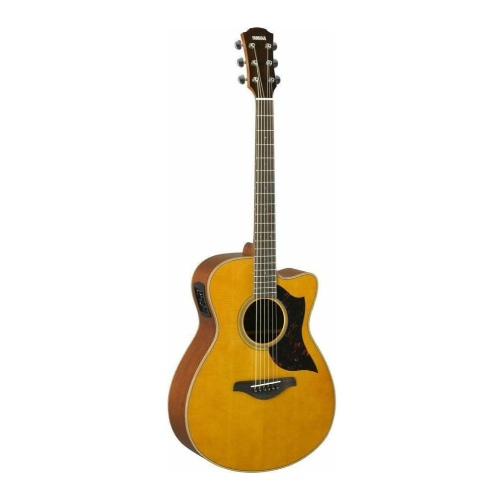Amazon.com: Yamaha A-Series AC1M Acoustic-Electric Guitar, Vintage